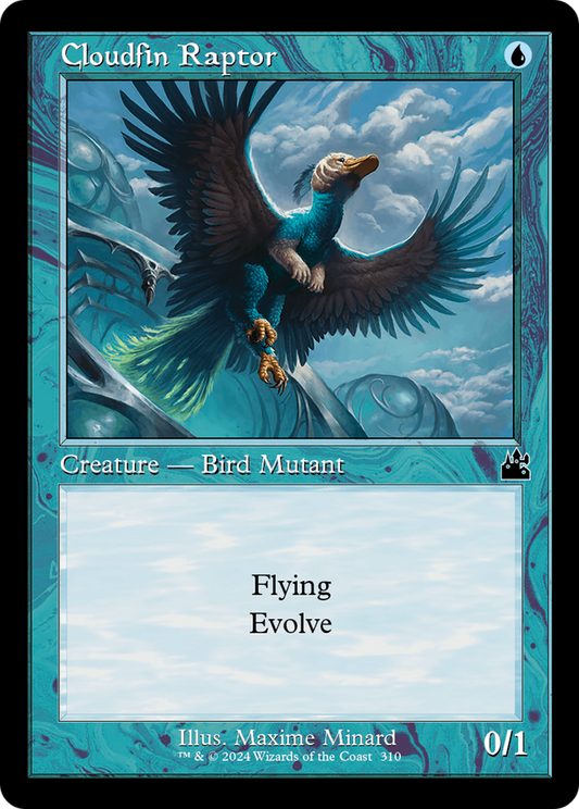 Cloudfin Raptor (Retro Frame) [Ravnica Remastered] [Foil]