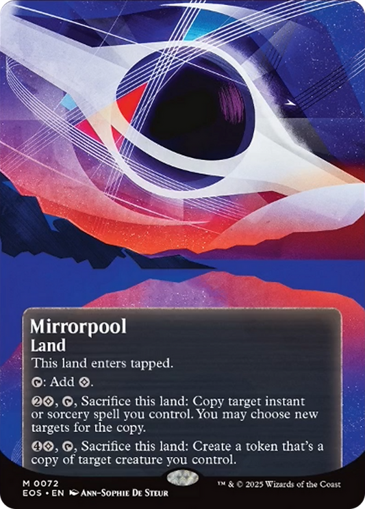 Mirrorpool (0072) (Borderless) [Edge of Eternities: Stellar Sights] [Foil]