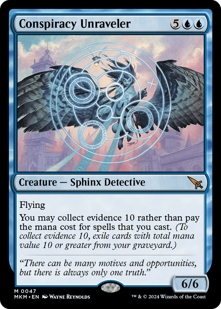 Conspiracy Unraveler [Murders at Karlov Manor] [Foil]