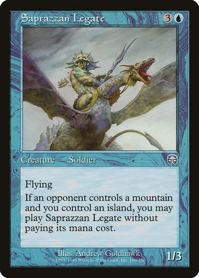 Saprazzan Legate [Mercadian Masques] [Foil]