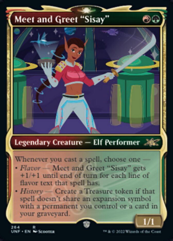 Meet and Greet "Sisay" (Showcase) [Unfinity] [Foil]