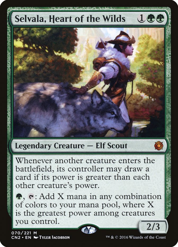 Selvala, Heart of the Wilds [Conspiracy: Take the Crown] [Foil]