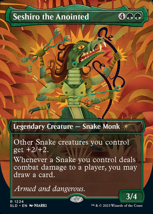 Seshiro the Anointed (Borderless) [Secret Lair Drop Series] [Foil]