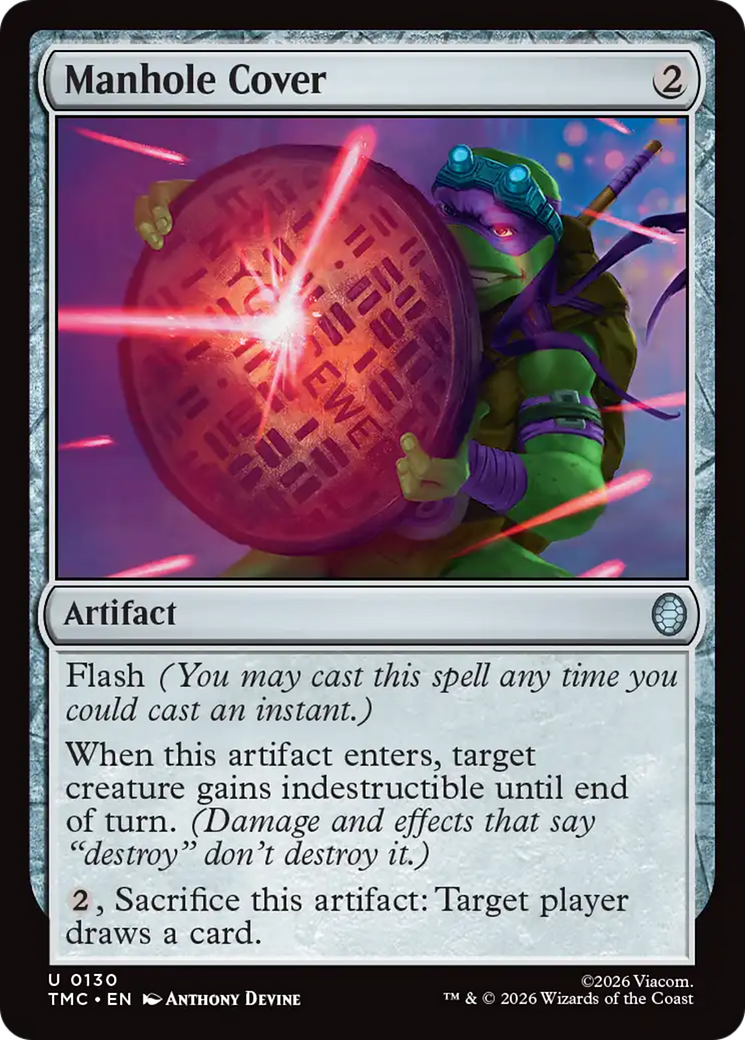 Manhole Cover [Teenage Mutant Ninja Turtles] [Foil]