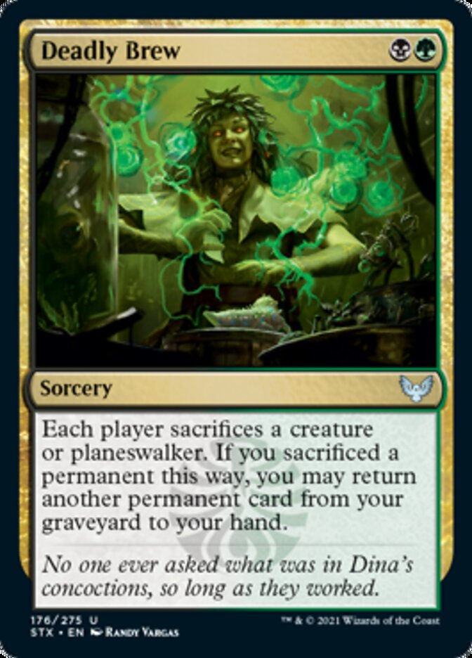 Deadly Brew [Strixhaven: School of Mages] [Foil]