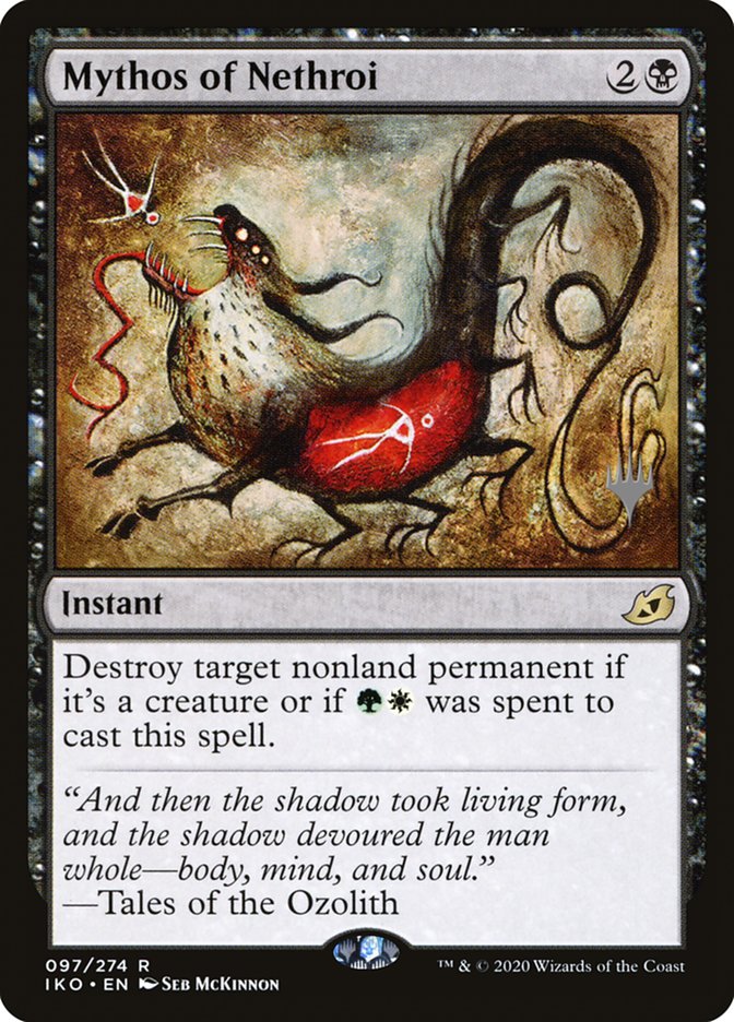 Mythos of Nethroi (Promo Pack) [Ikoria: Lair of Behemoths Promos] [Foil]