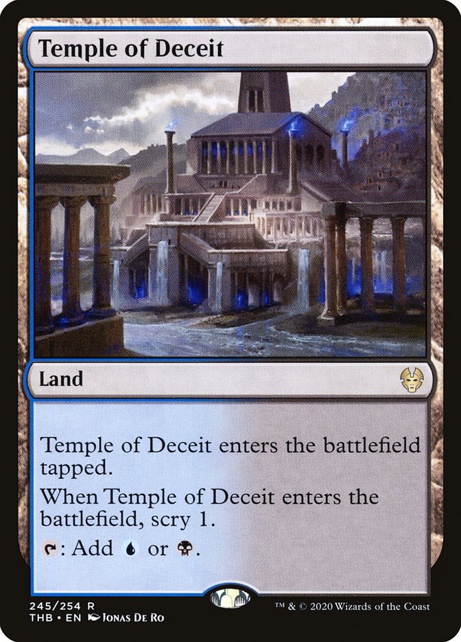 Temple of Deceit [Theros Beyond Death] [Foil]