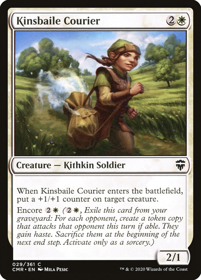 Kinsbaile Courier [Commander Legends] [Foil]
