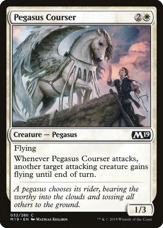 Pegasus Courser [Core Set 2019] [Foil]