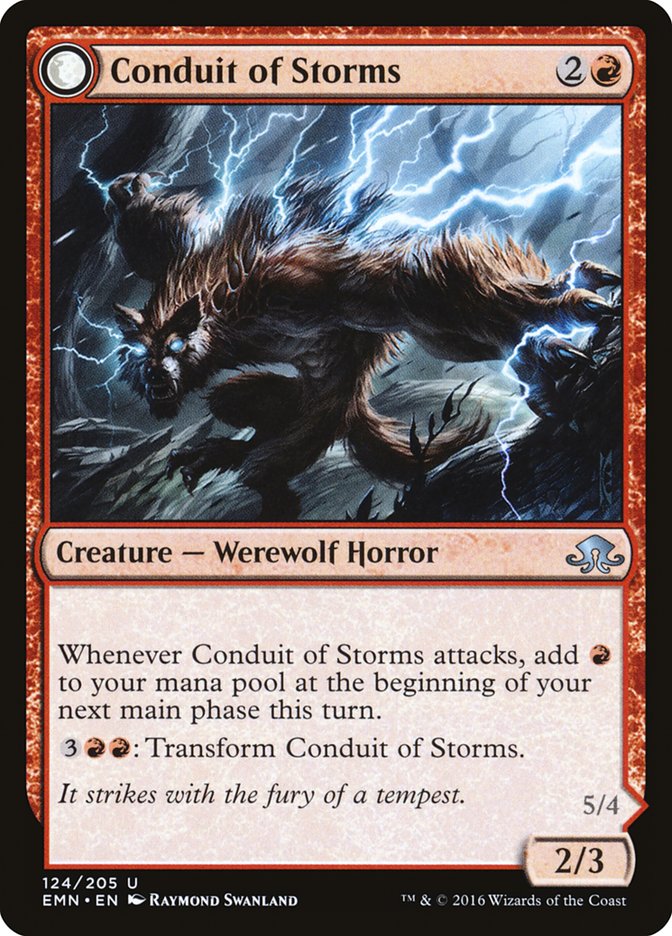 Conduit of Storms // Conduit of Emrakul [Eldritch Moon] [Foil]
