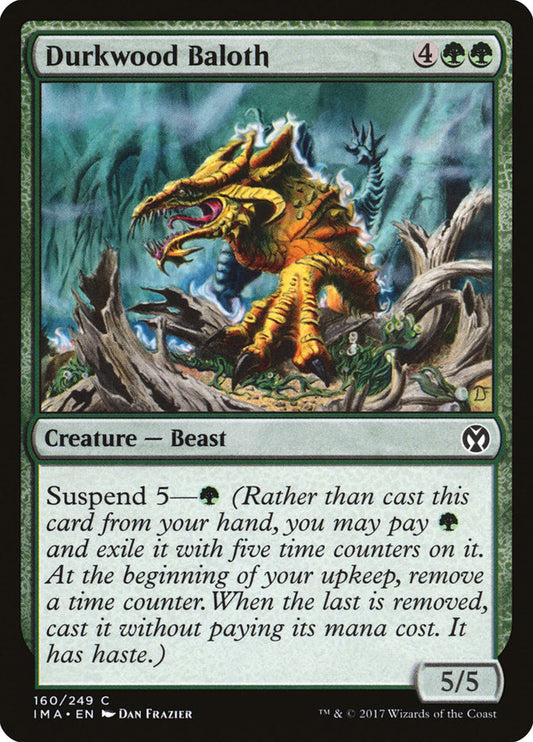 Durkwood Baloth [Iconic Masters] [Foil]