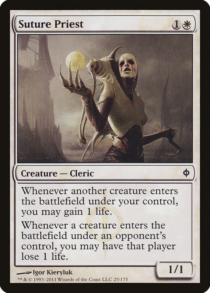 Suture Priest [New Phyrexia] [Foil]
