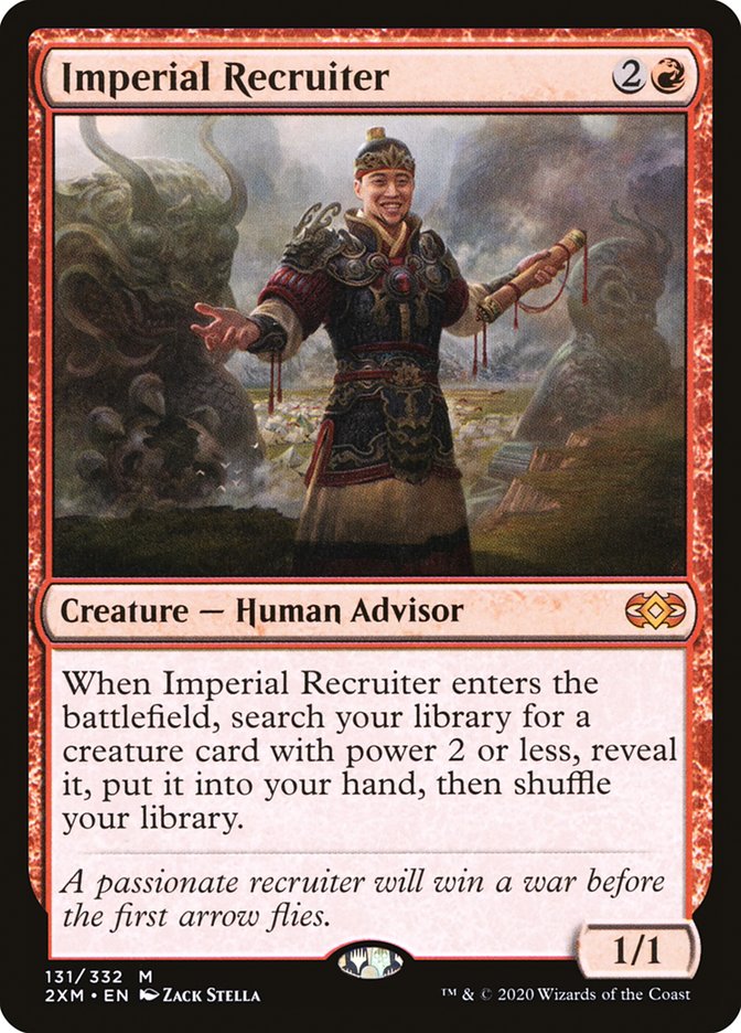 Imperial Recruiter [Double Masters] [Foil]