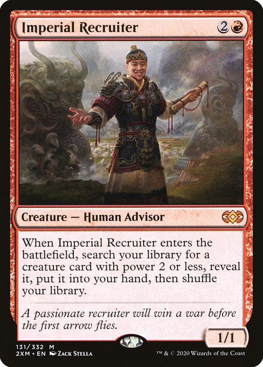 Imperial Recruiter [Double Masters] [Foil]