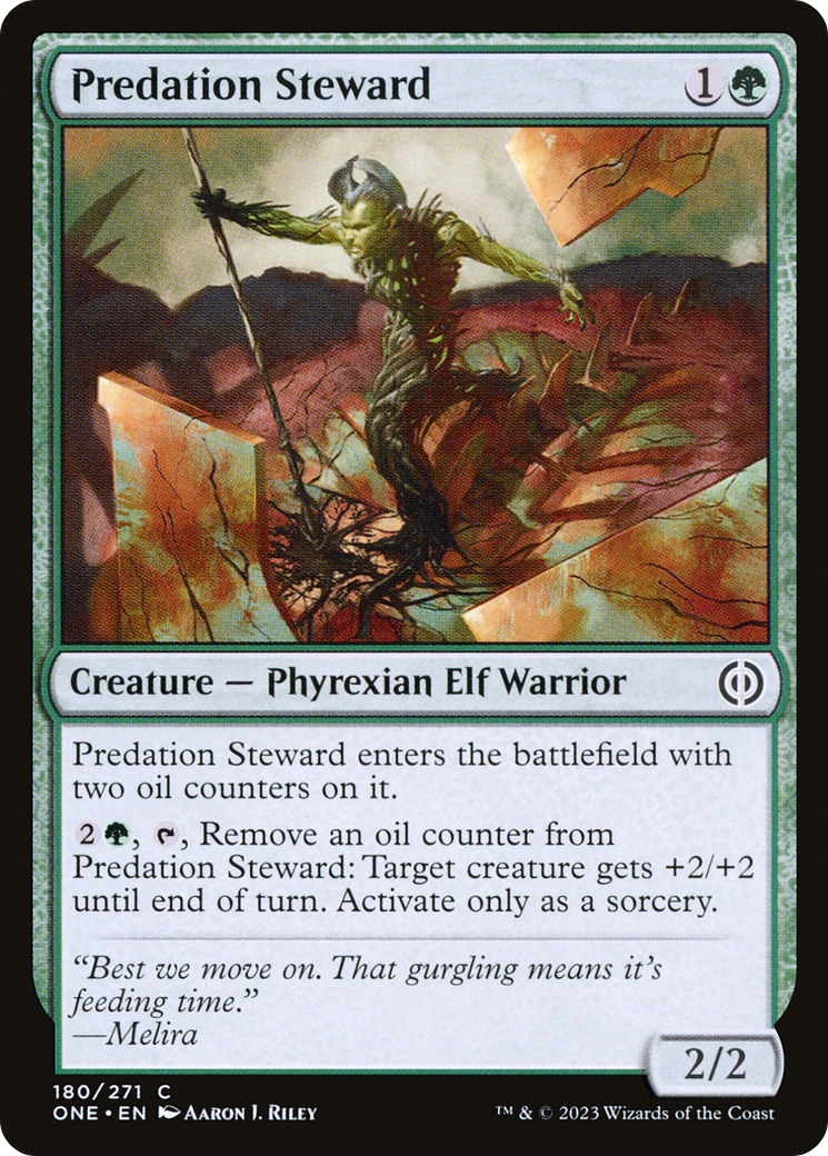 Predation Steward [Phyrexia: All Will Be One] [Foil]