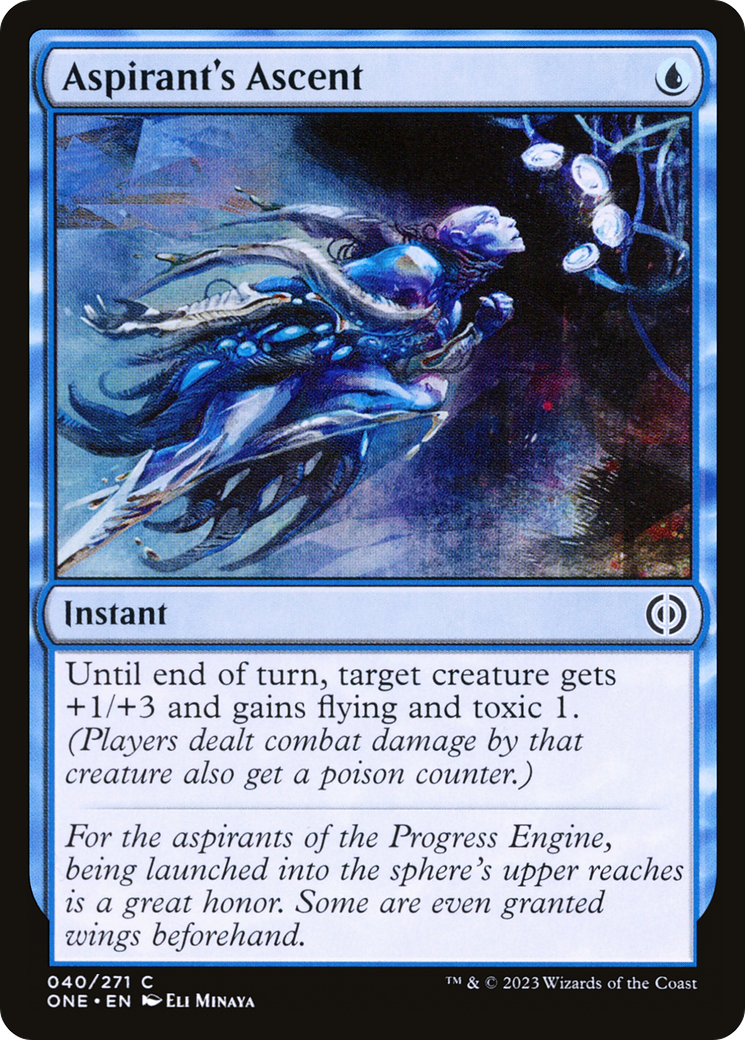 Aspirant's Ascent [Phyrexia: All Will Be One] [Foil]