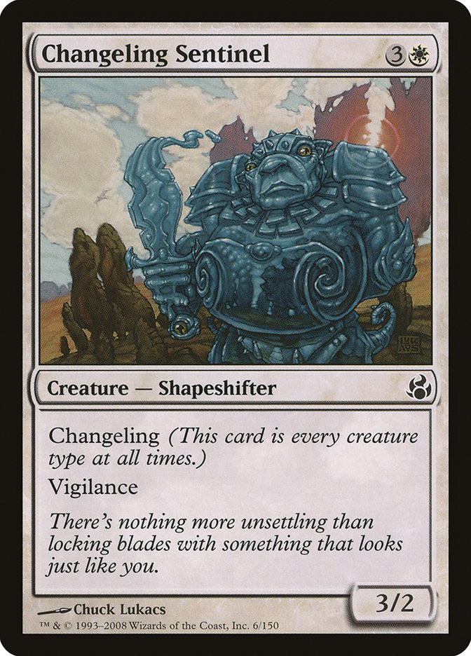 Changeling Sentinel [Morningtide] [Foil]