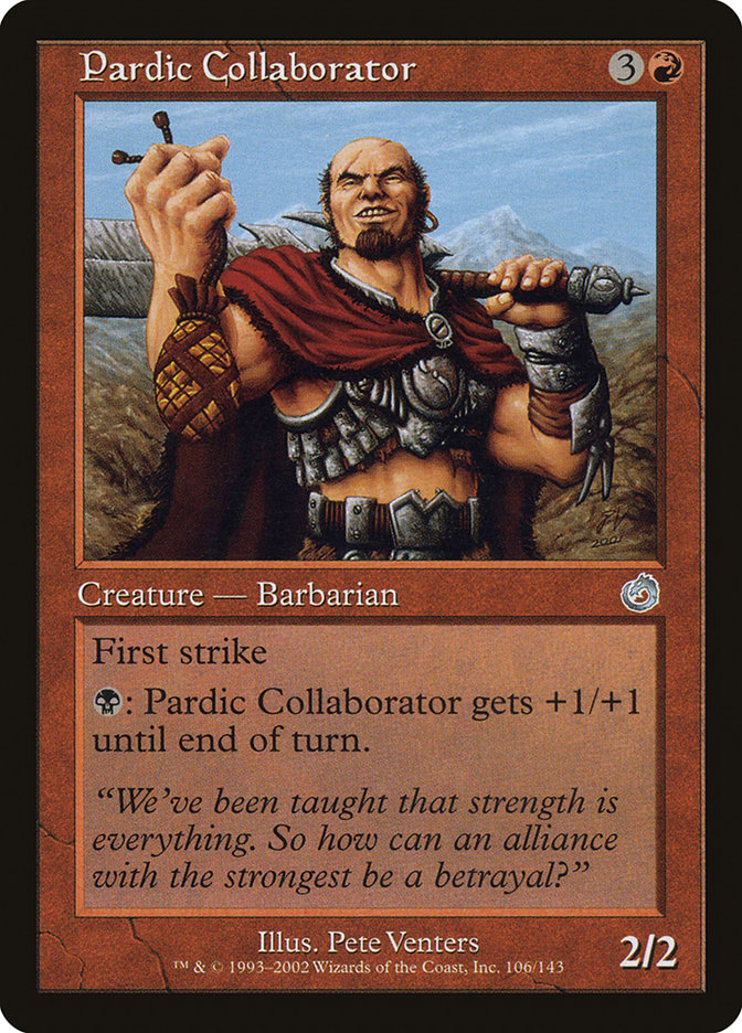 Pardic Collaborator [Torment] [Foil]