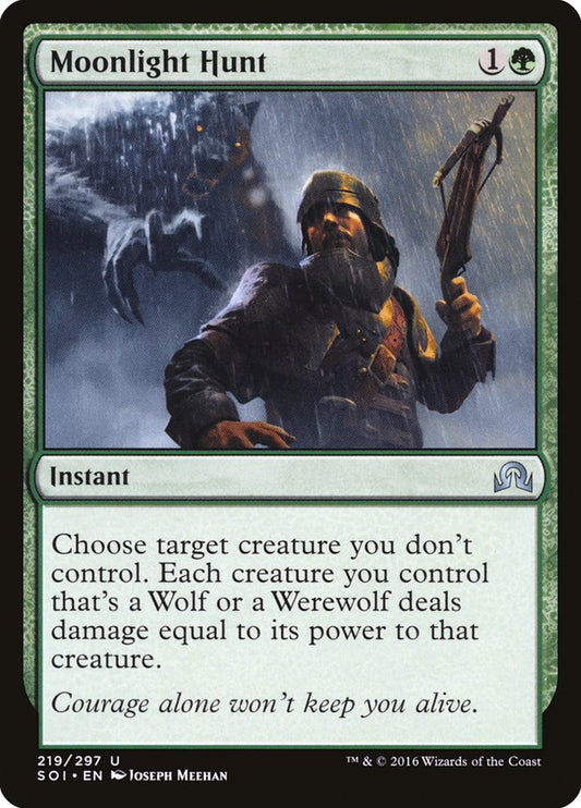 Moonlight Hunt [Shadows over Innistrad] [Foil]