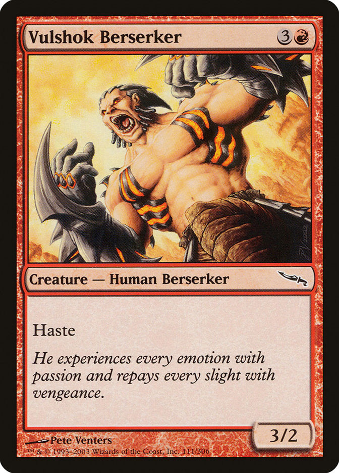 Vulshok Berserker [Mirrodin] [Foil]