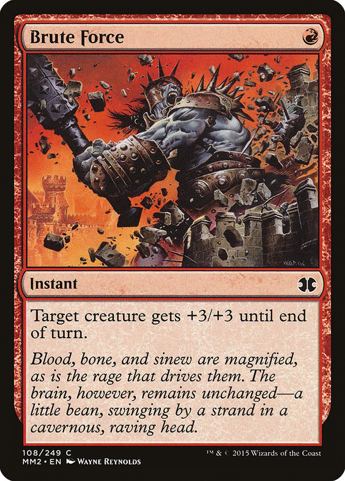 Brute Force [Modern Masters 2015] [Foil]