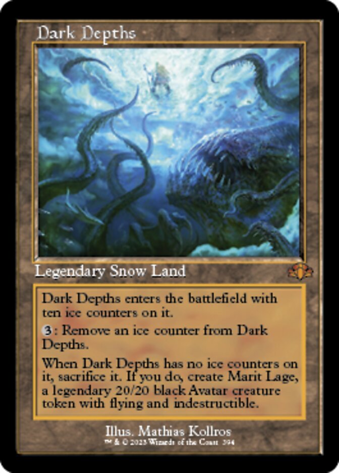 Dark Depths (Retro) [Dominaria Remastered] [Foil]