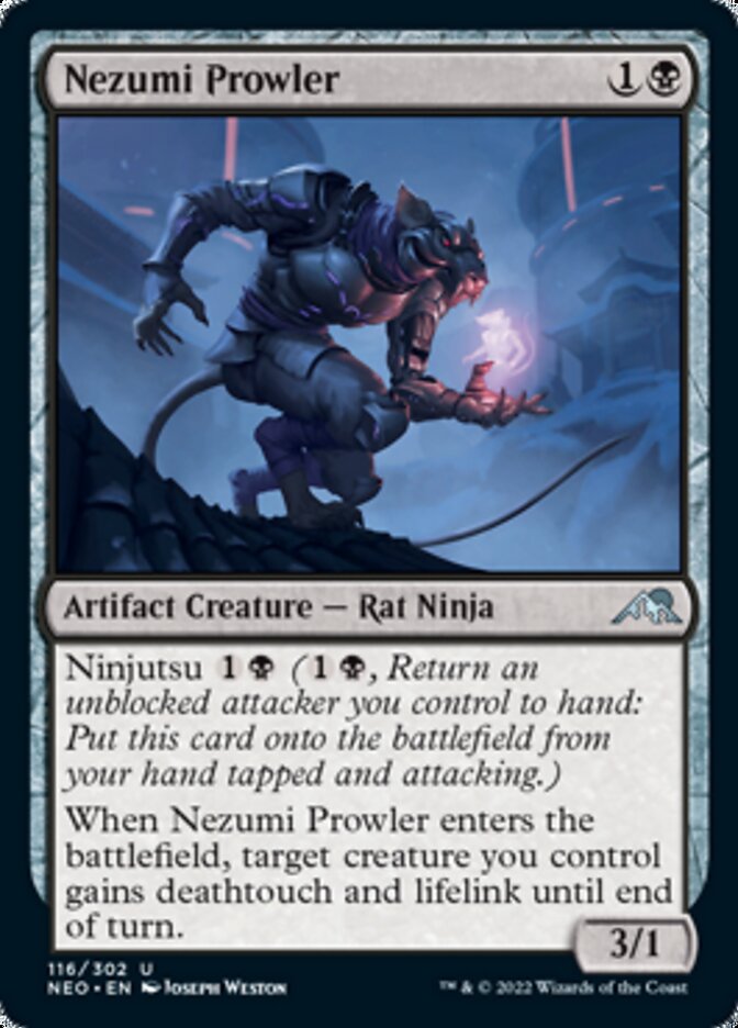 Nezumi Prowler [Kamigawa: Neon Dynasty] [Foil]