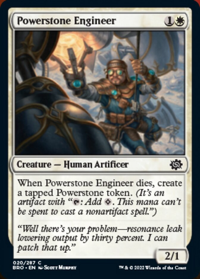 Powerstone Engineer [The Brothers' War] [Foil]