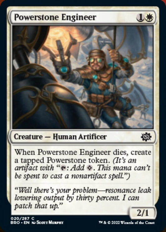Powerstone Engineer [The Brothers' War] [Foil]