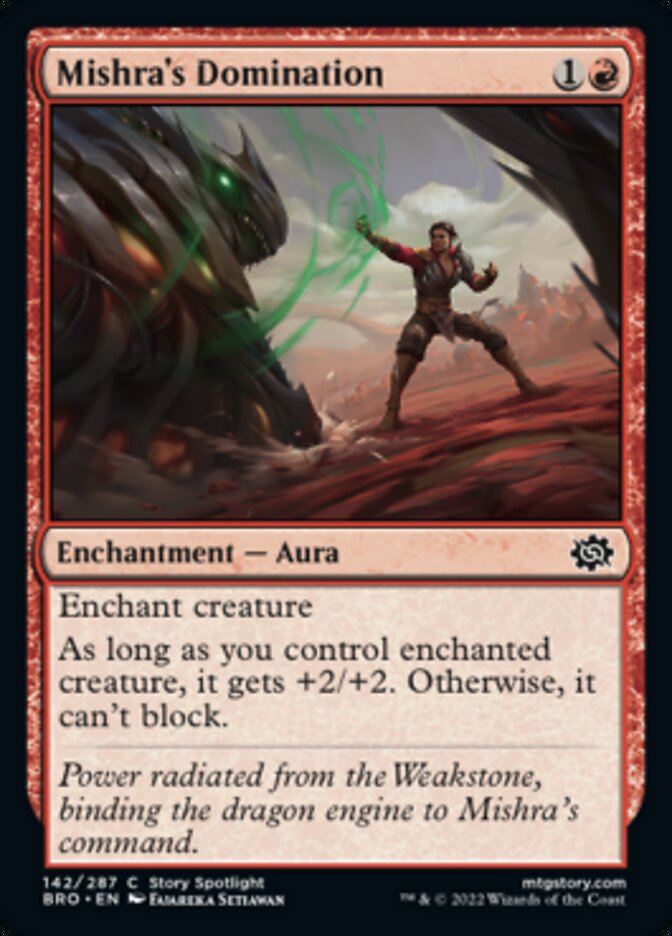 Mishra's Domination [The Brothers' War] [Foil]