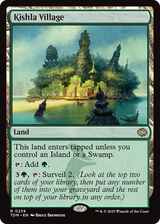 Kishla Village [Tarkir: Dragonstorm] [Foil]
