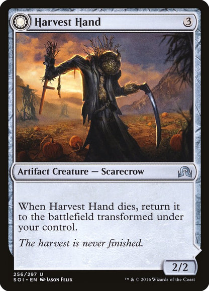 Harvest Hand // Scrounged Scythe [Shadows over Innistrad] [Foil]