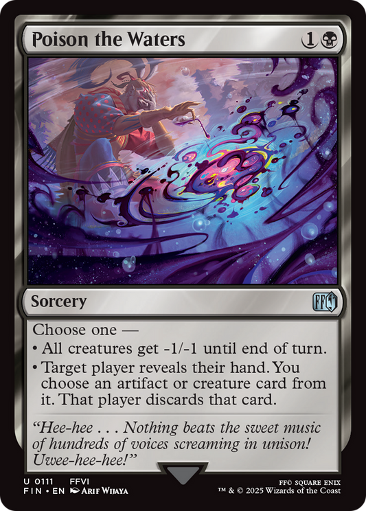 Poison the Waters [FINAL FANTASY] [Foil]