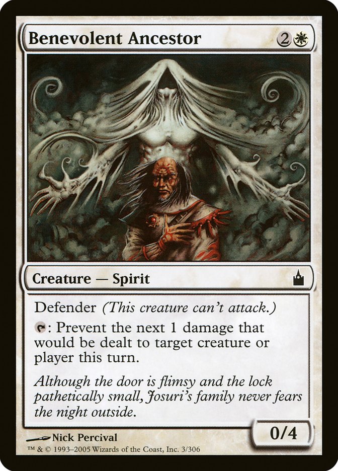 Benevolent Ancestor [Ravnica: City of Guilds] [Foil]