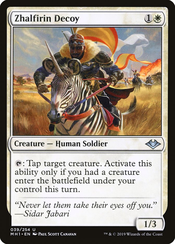 Zhalfirin Decoy [Modern Horizons] [Foil]