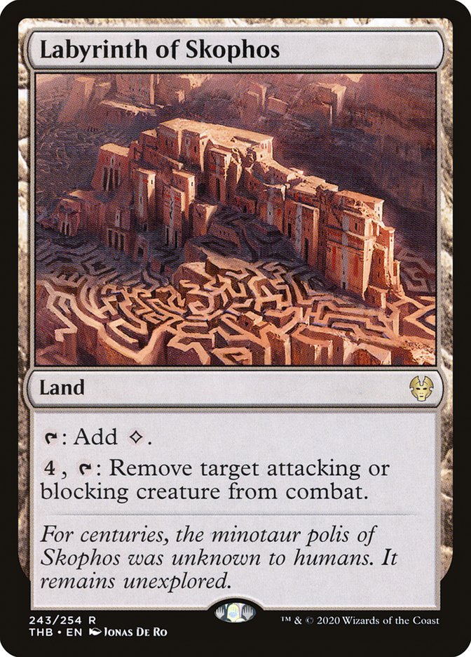 Labyrinth of Skophos [Theros Beyond Death] [Foil]