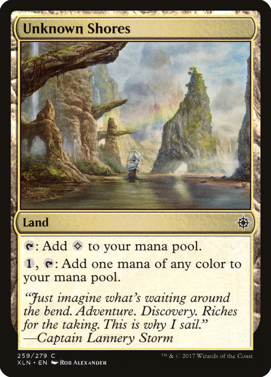 Unknown Shores [Ixalan] [Foil]