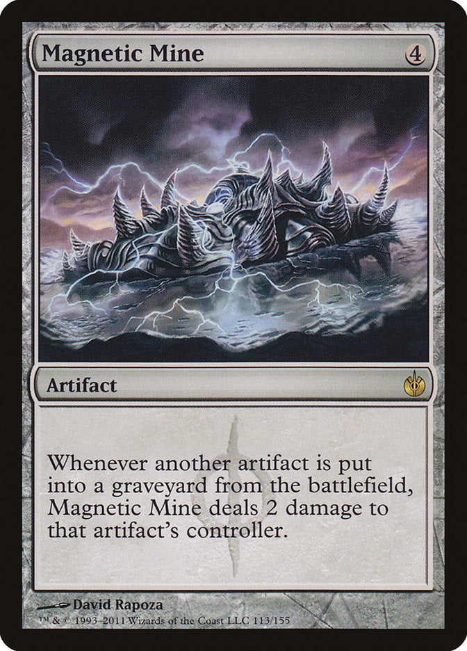 Magnetic Mine [Mirrodin Besieged] [Foil]