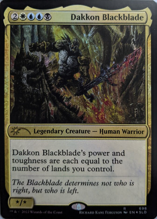 Dakkon Blackblade [Secret Lair Drop Promos] [Foil]