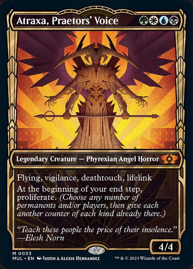 Atraxa, Praetors' Voice [Multiverse Legends] [Foil]
