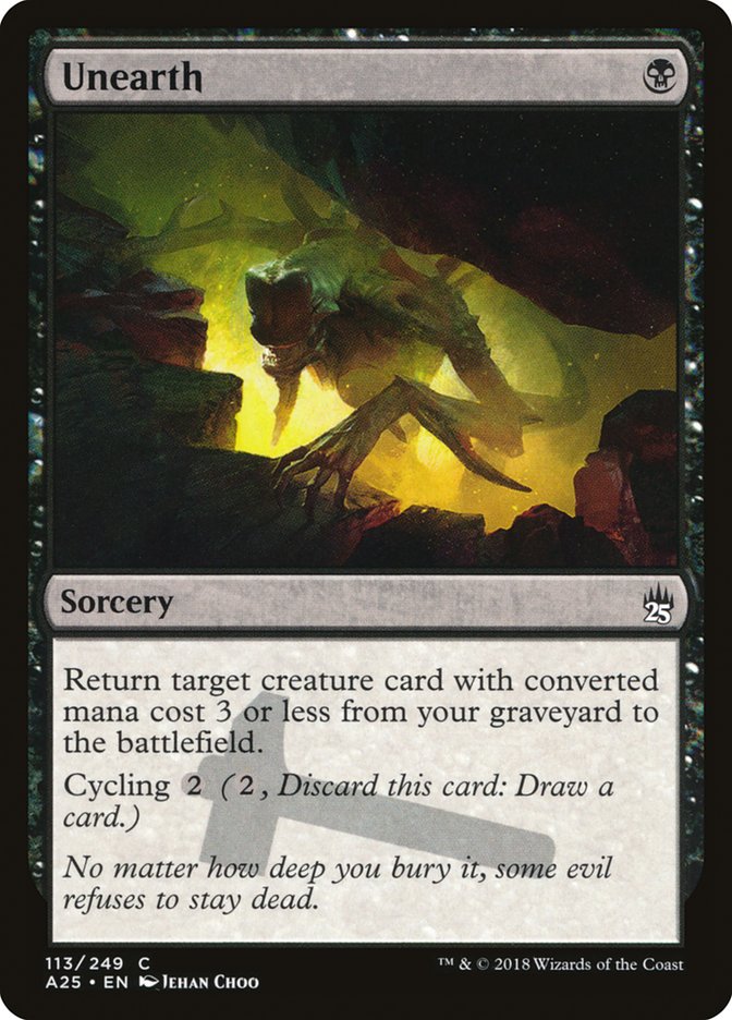 Unearth [Masters 25] [Foil]