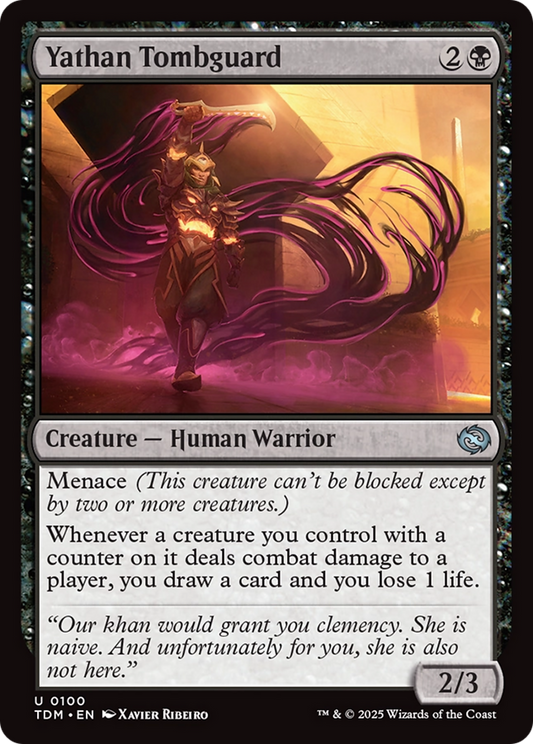 Yathan Tombguard [Tarkir: Dragonstorm] [Foil]