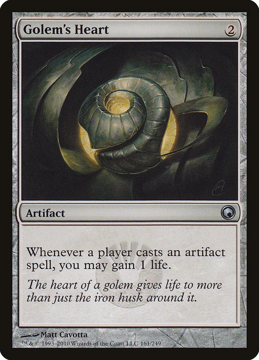 Golem's Heart [Scars of Mirrodin] [Foil]