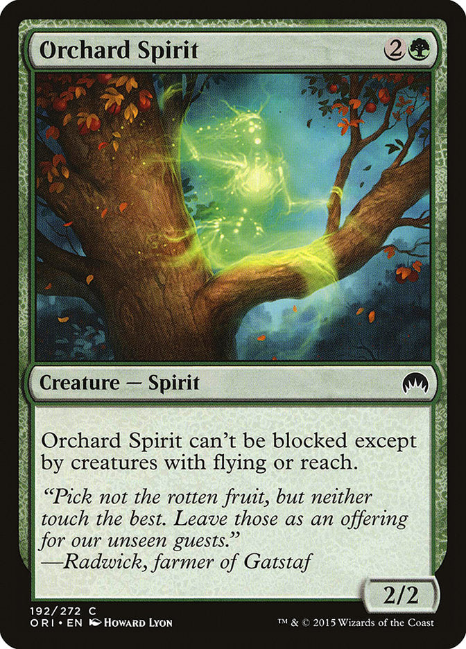 Orchard Spirit [Magic Origins] [Foil]