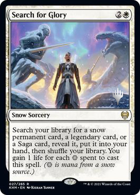 Search For Glory (Promo Pack) [Kaldheim Promos] [Foil]