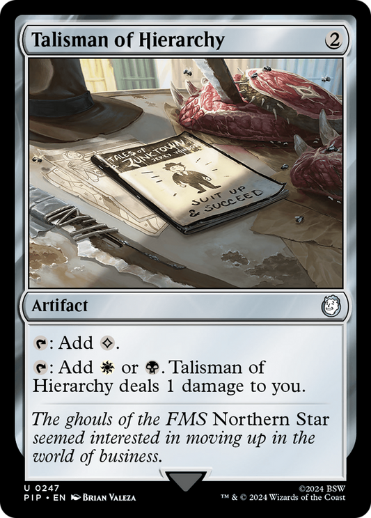Talisman of Hierarchy [Fallout] [Foil]