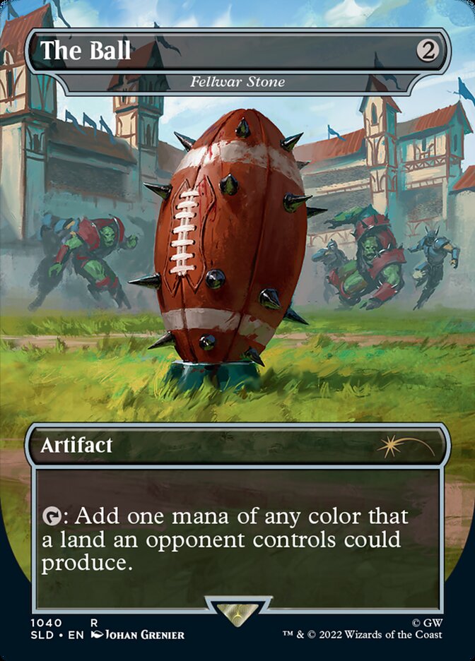 The Ball - Fellwar Stone (Borderless) [Secret Lair Drop Series] [Foil]