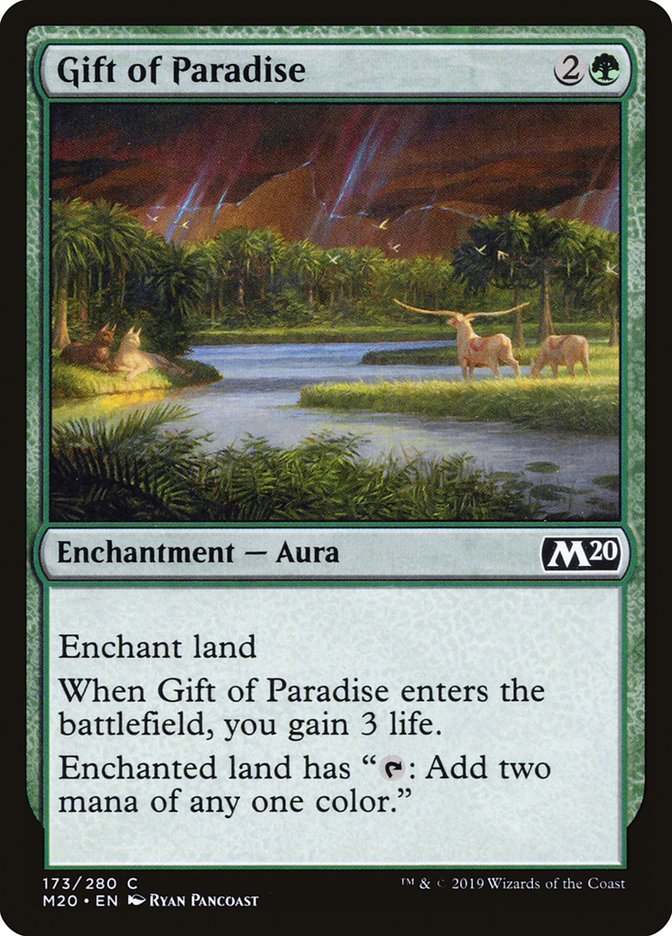 Gift of Paradise [Core Set 2020] [Foil]