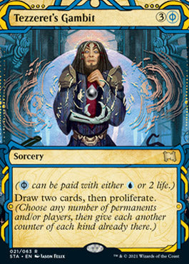 Tezzeret's Gambit [Strixhaven: School of Mages Mystical Archive] [Foil]