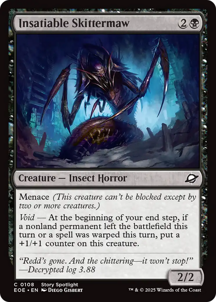 Insatiable Skittermaw [Edge of Eternities] [Foil]